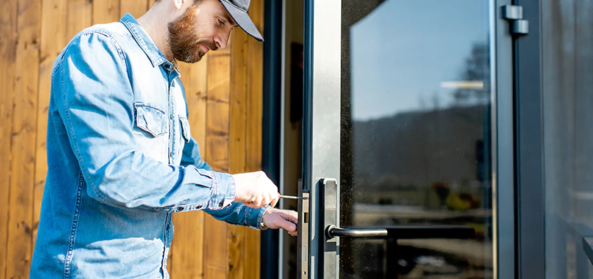 Frameless Glass Storefront Door Locks Replacement in Valley Center, CA